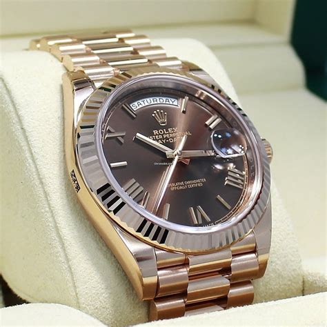 rolex president rose gold replica|day date 40 rose gold.